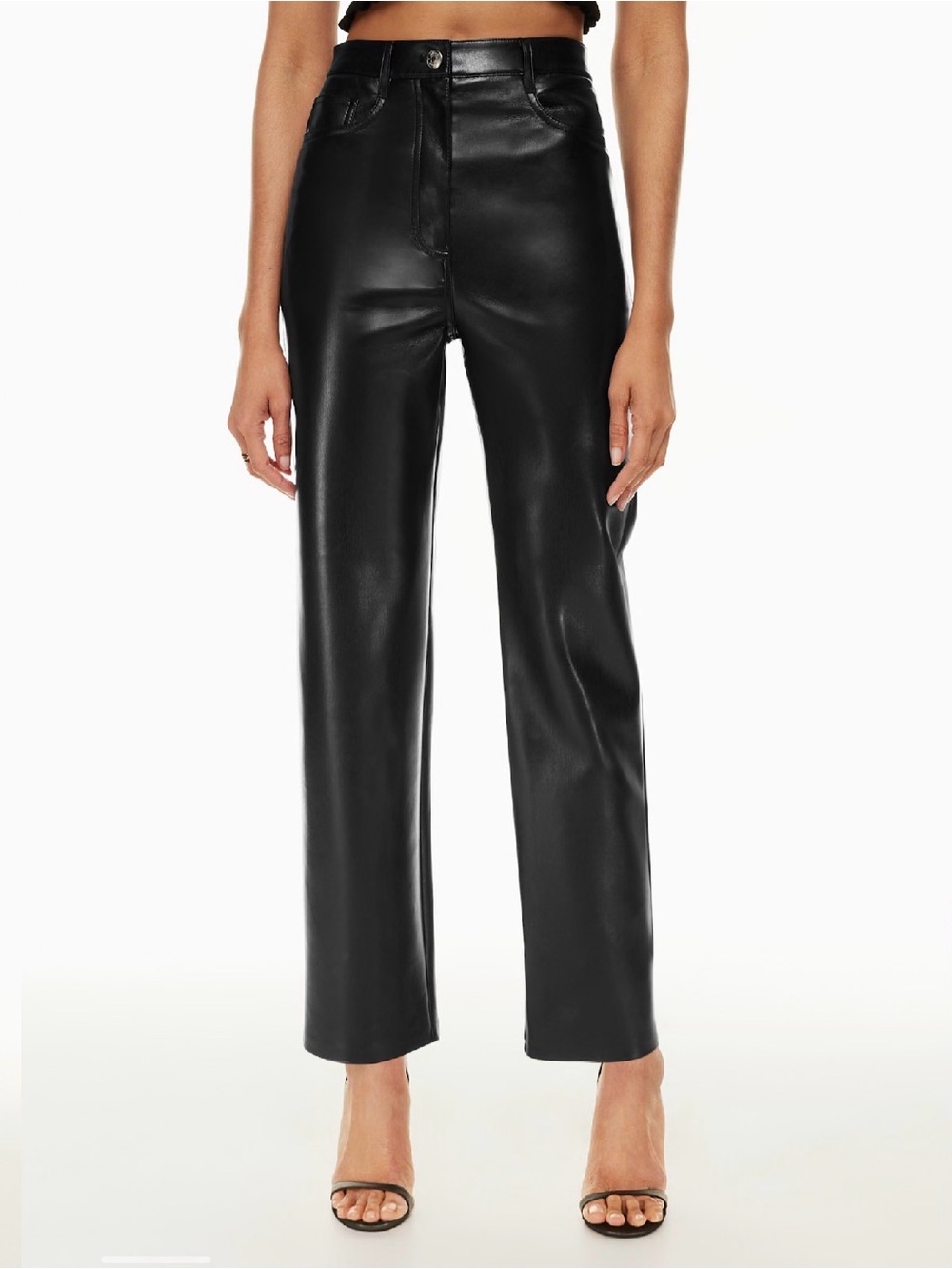 Wilfred Melina Super High-Rise Faux Leather Pants